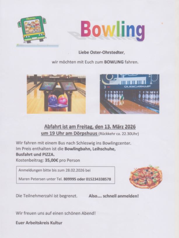 Bowlingausflug