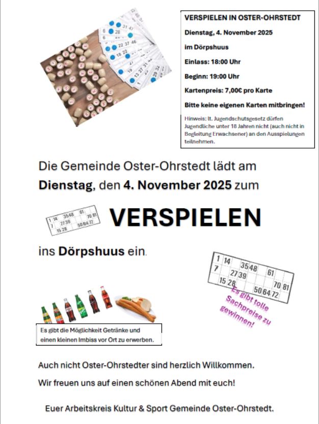 Verspielen
